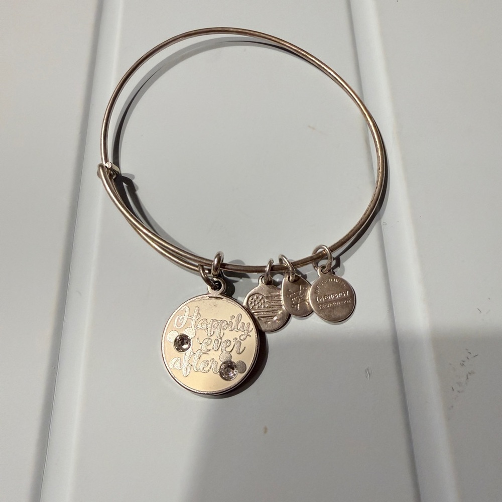 Alex and Ani Gold Charm Bracelet